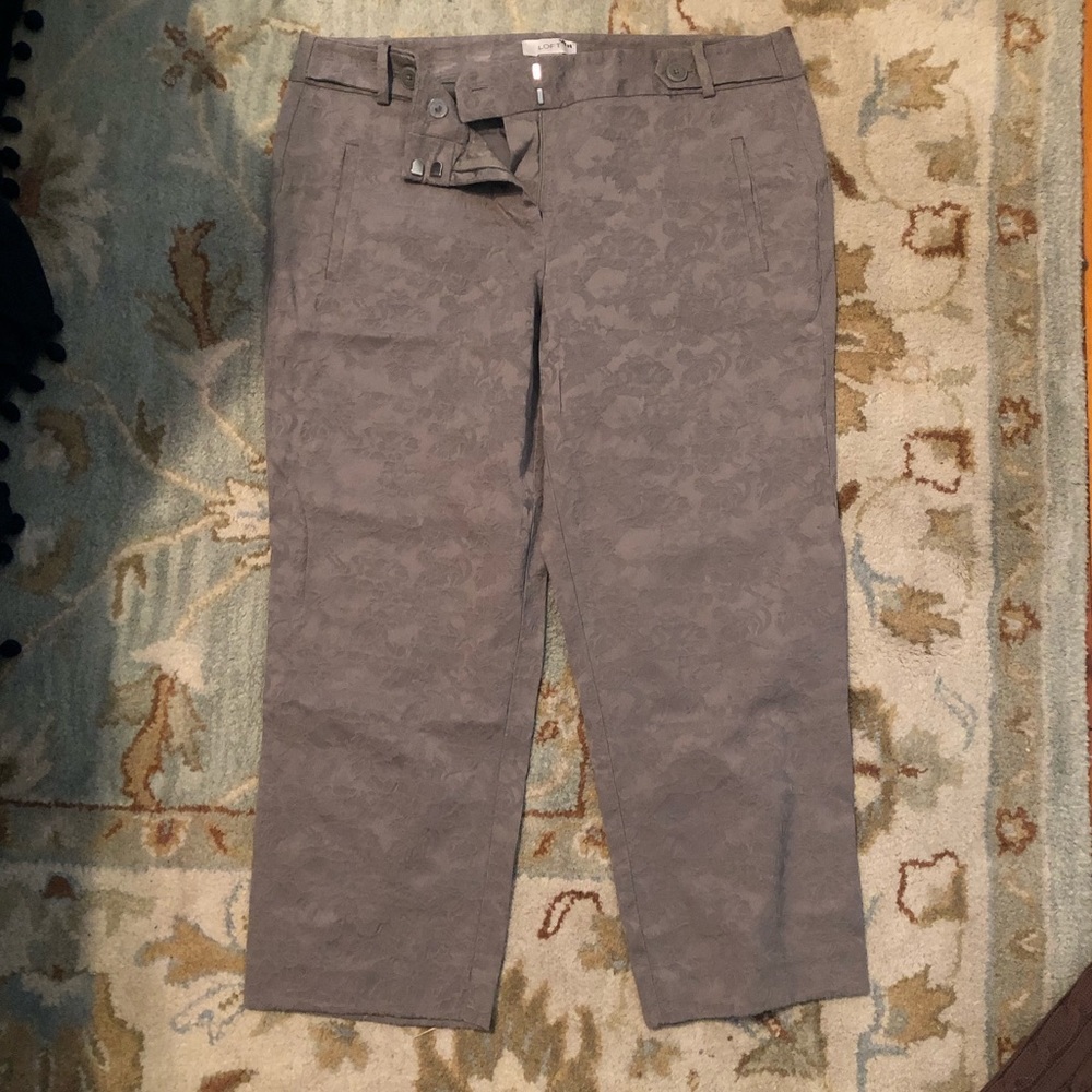 Loft work capris